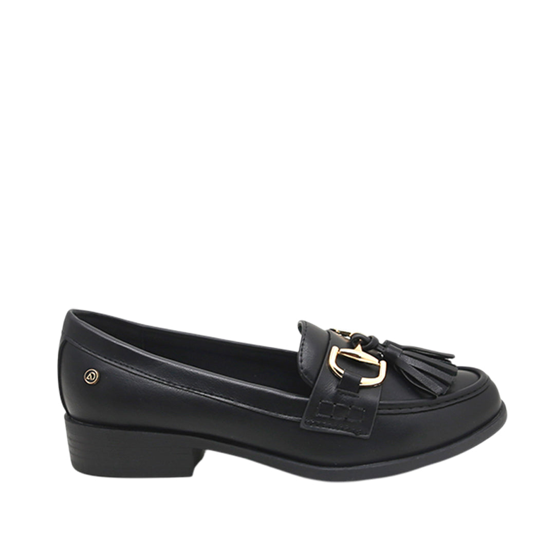 Mocasines Francesca para mujer color negro