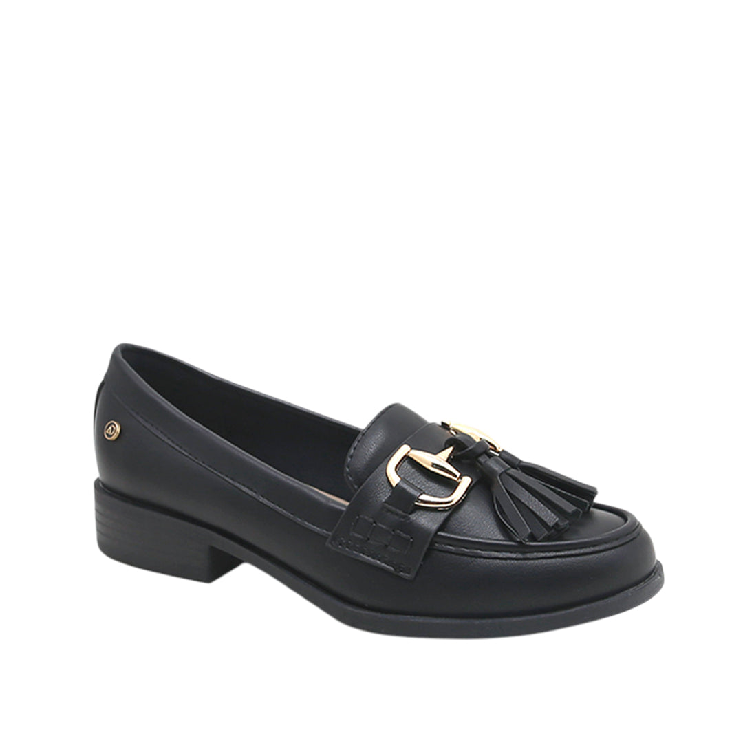 Mocasines Francesca para mujer color negro