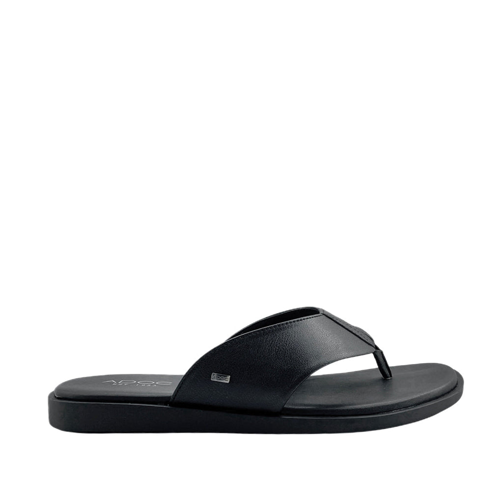 Sandalias slip on Derecke para hombre color negro