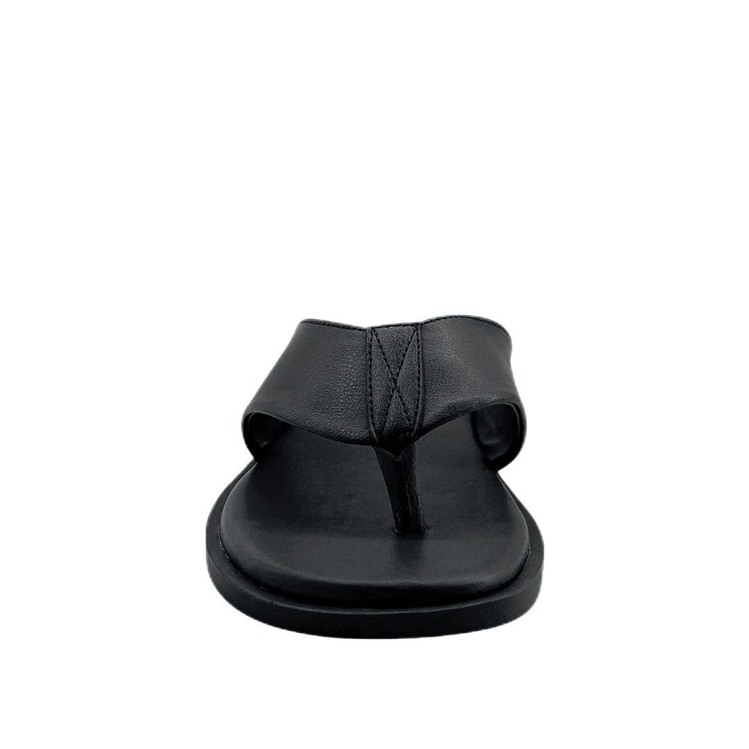 Sandalias slip on Derecke para hombre color negro