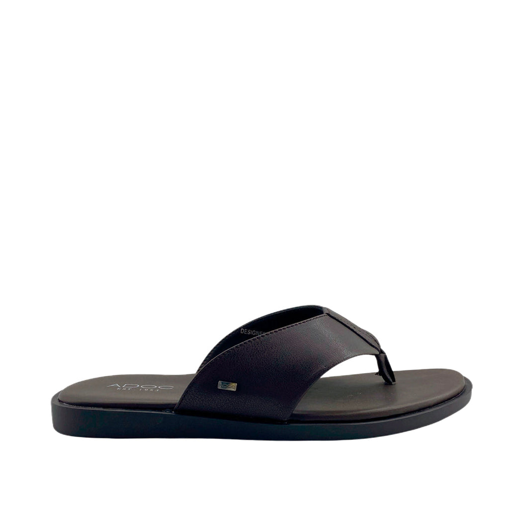 Sandalias slip on Derecke para hombre color café