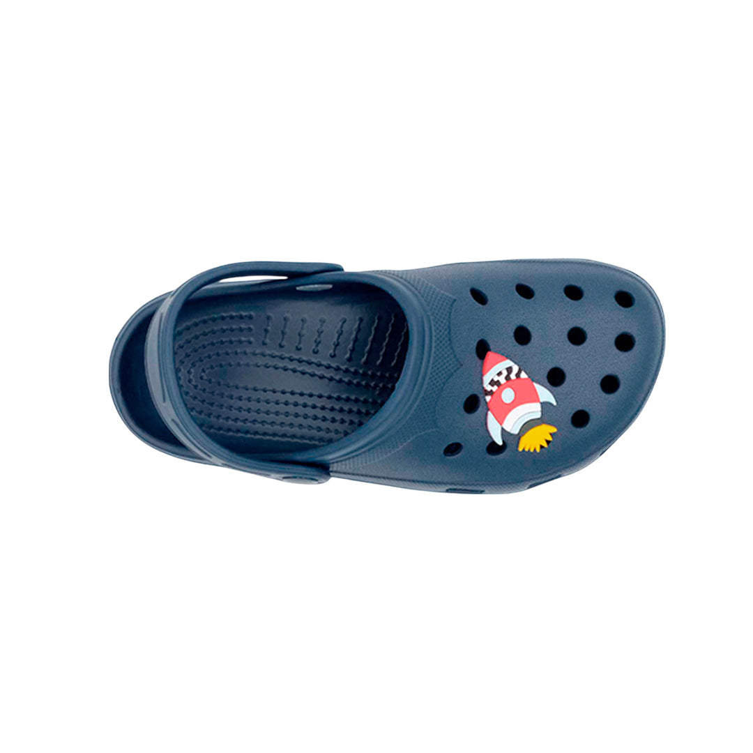 Sandalias slingback Manu para niño color navy