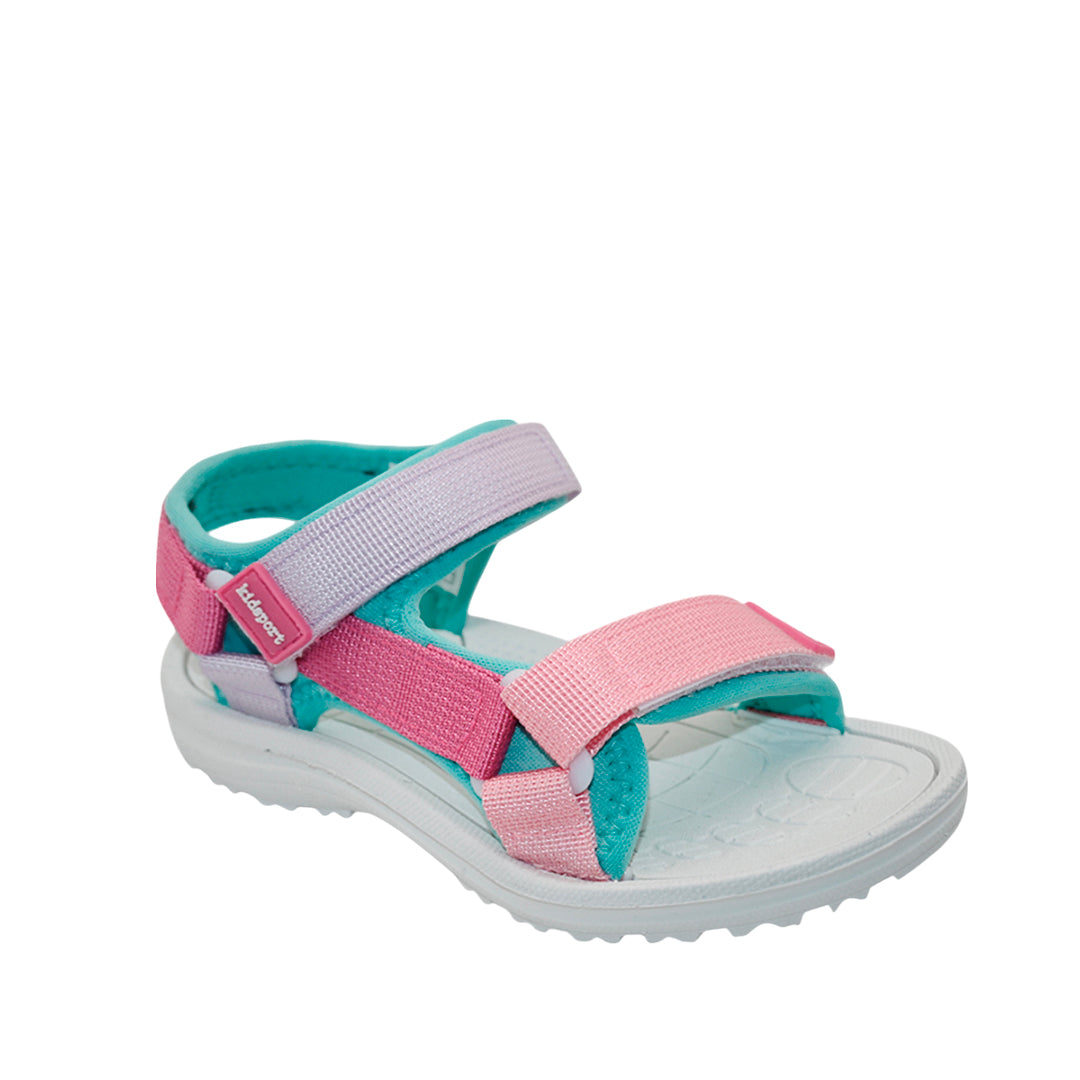 Sandalias Carlota para niña color rosado