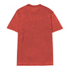 Camisa Polo Burnout Henley para hombre color rojo