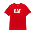 Camiseta Cat Logo para hombre color rojo