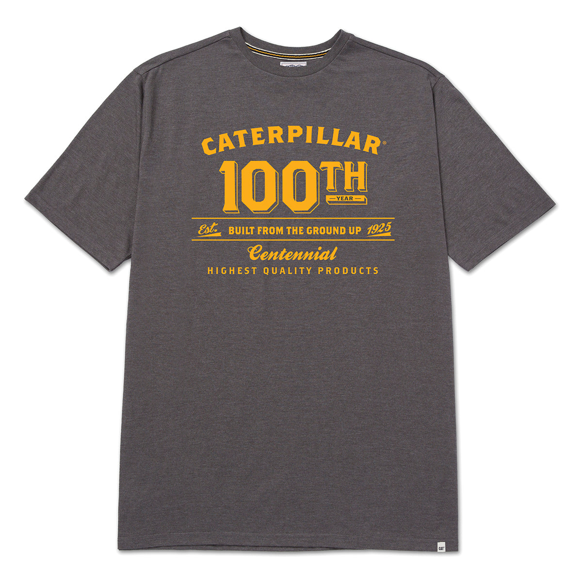 Camiseta Centennial para hombre color gris