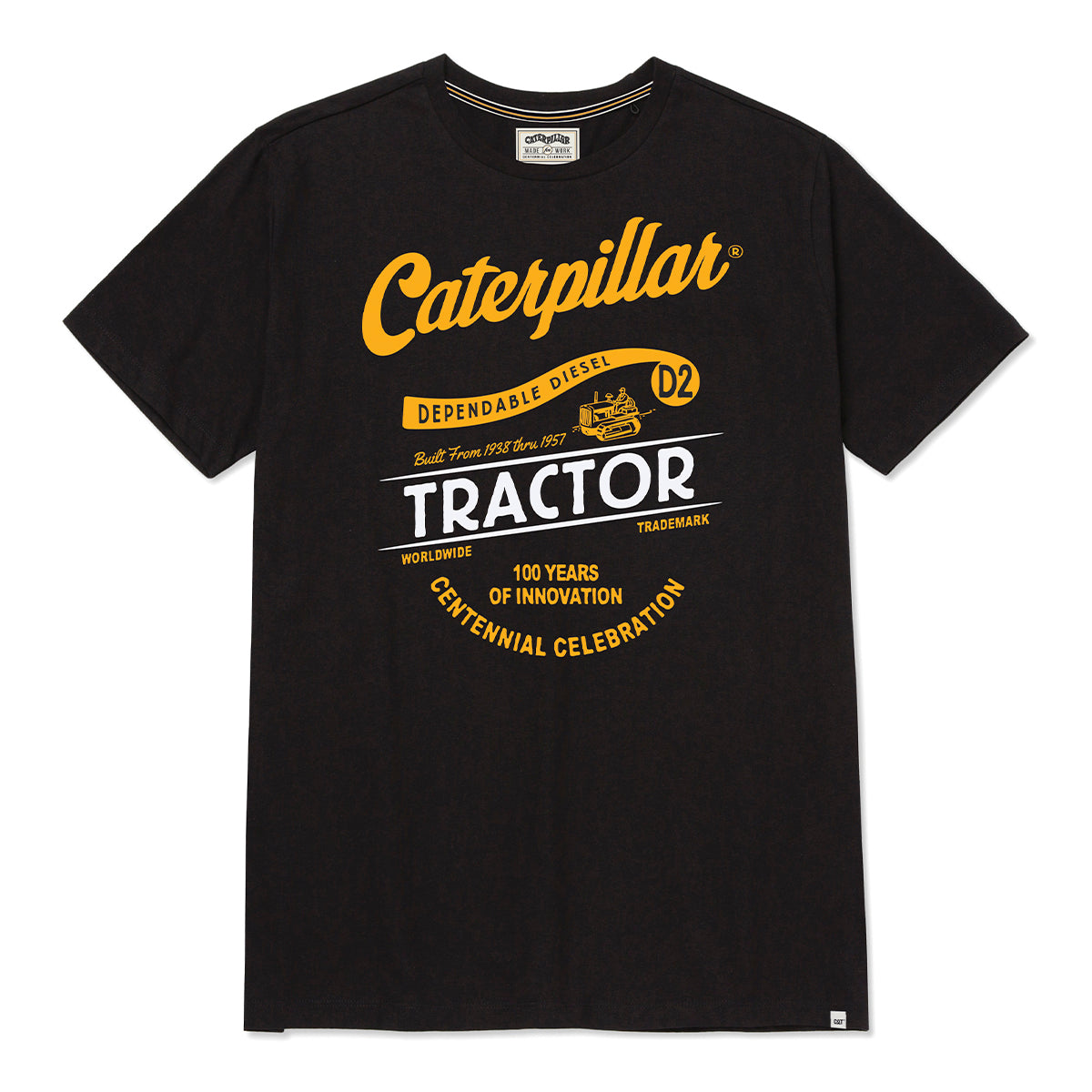 Camiseta Centennial para hombre color negro