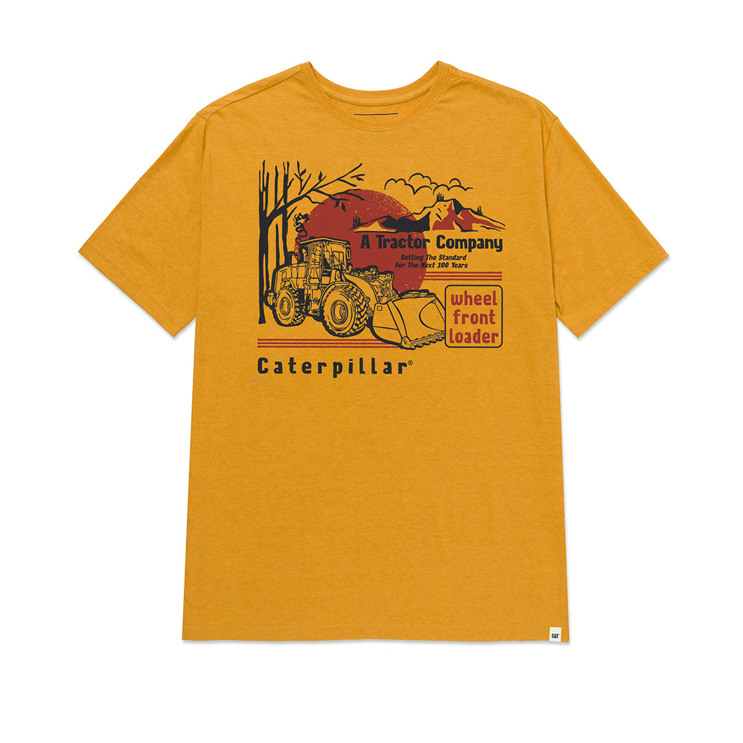 Camiseta Equipment para hombre color anaranjado