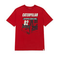Camiseta D Series para hombre color rojo