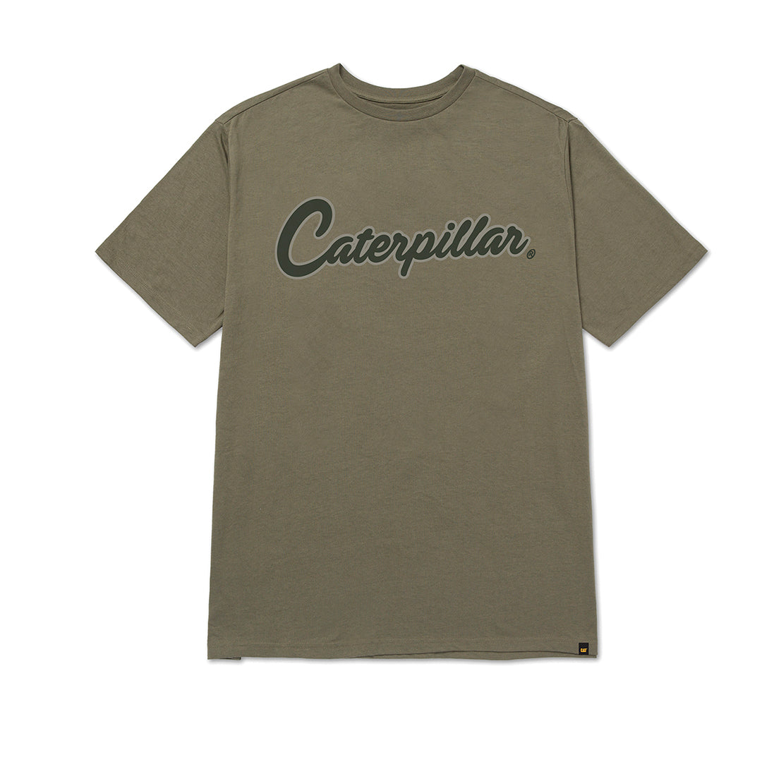 Camiseta Traditions para hombre color olivo