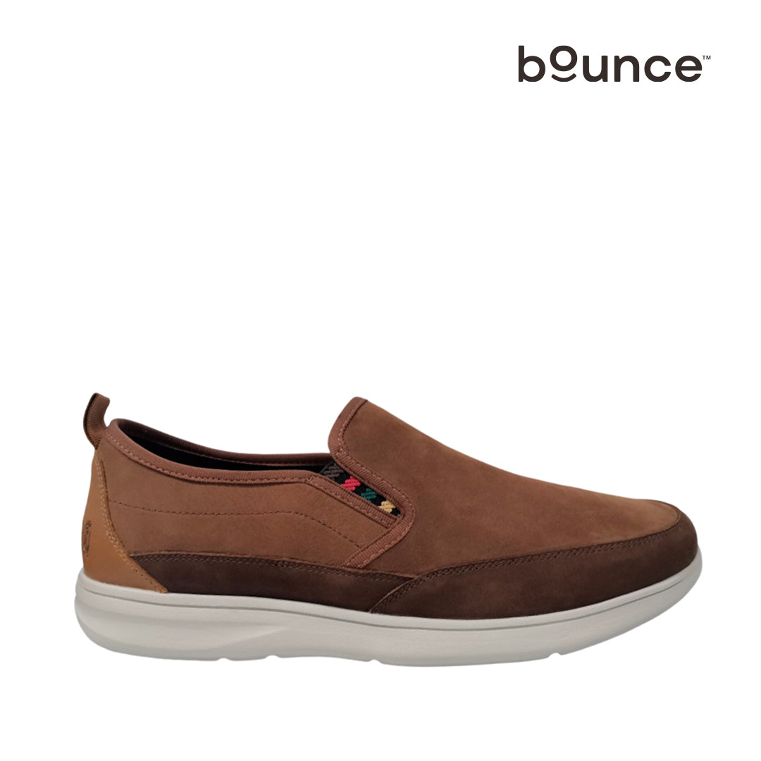 Casuales slip on Hale para hombre color café