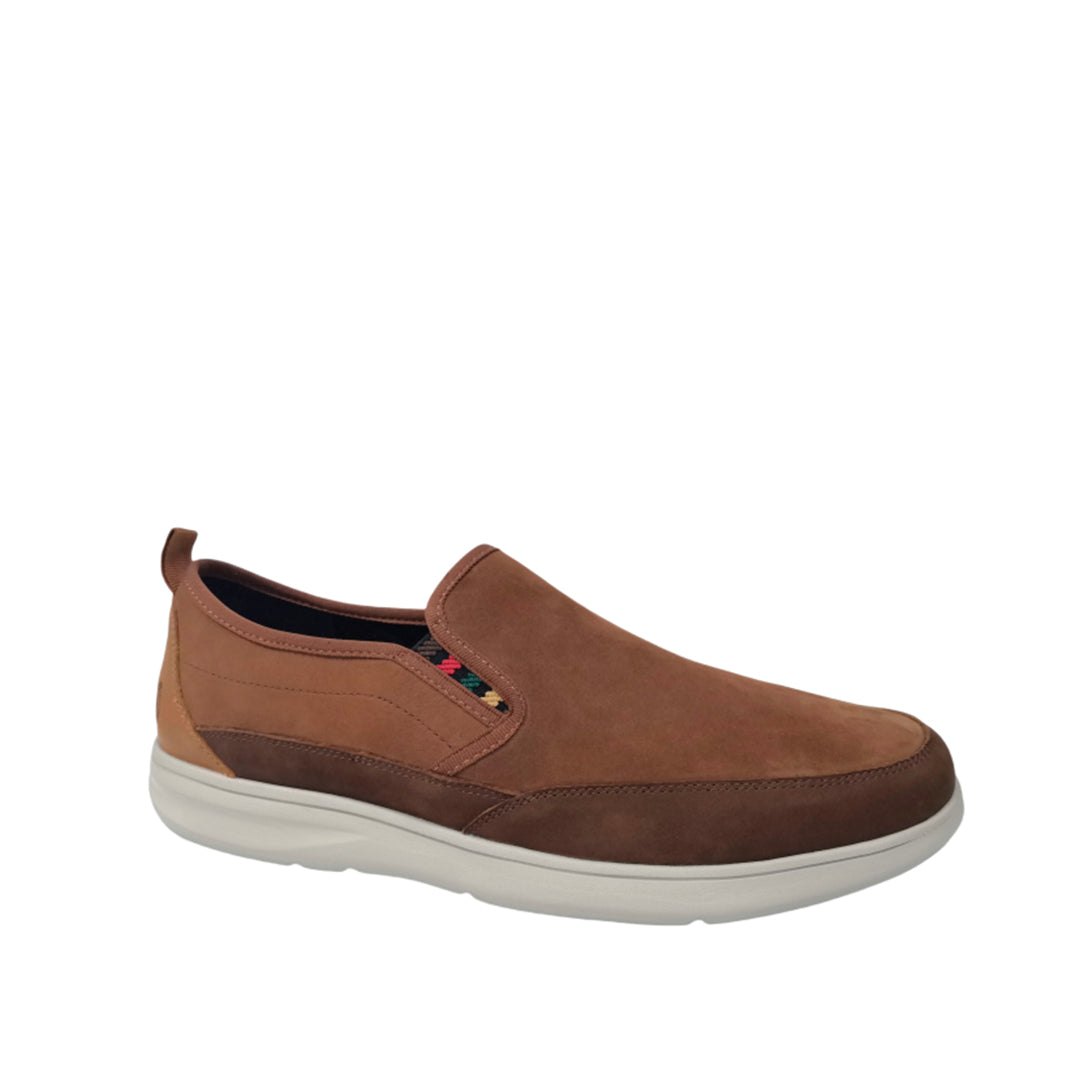 Casuales slip on Hale para hombre color café