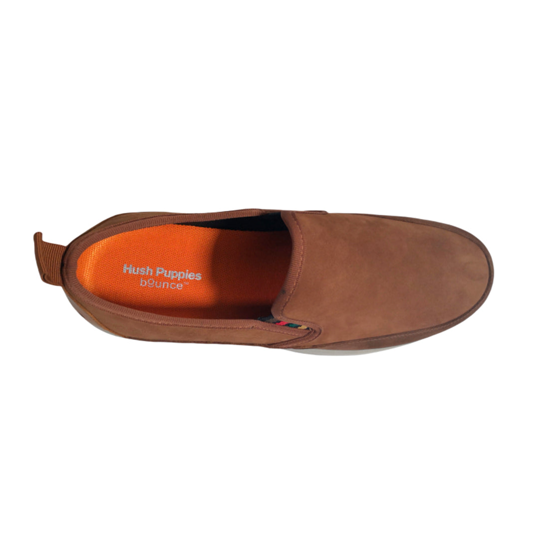 Casuales slip on Hale para hombre color café