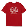 Camiseta Danny Diesel para hombre color rojo