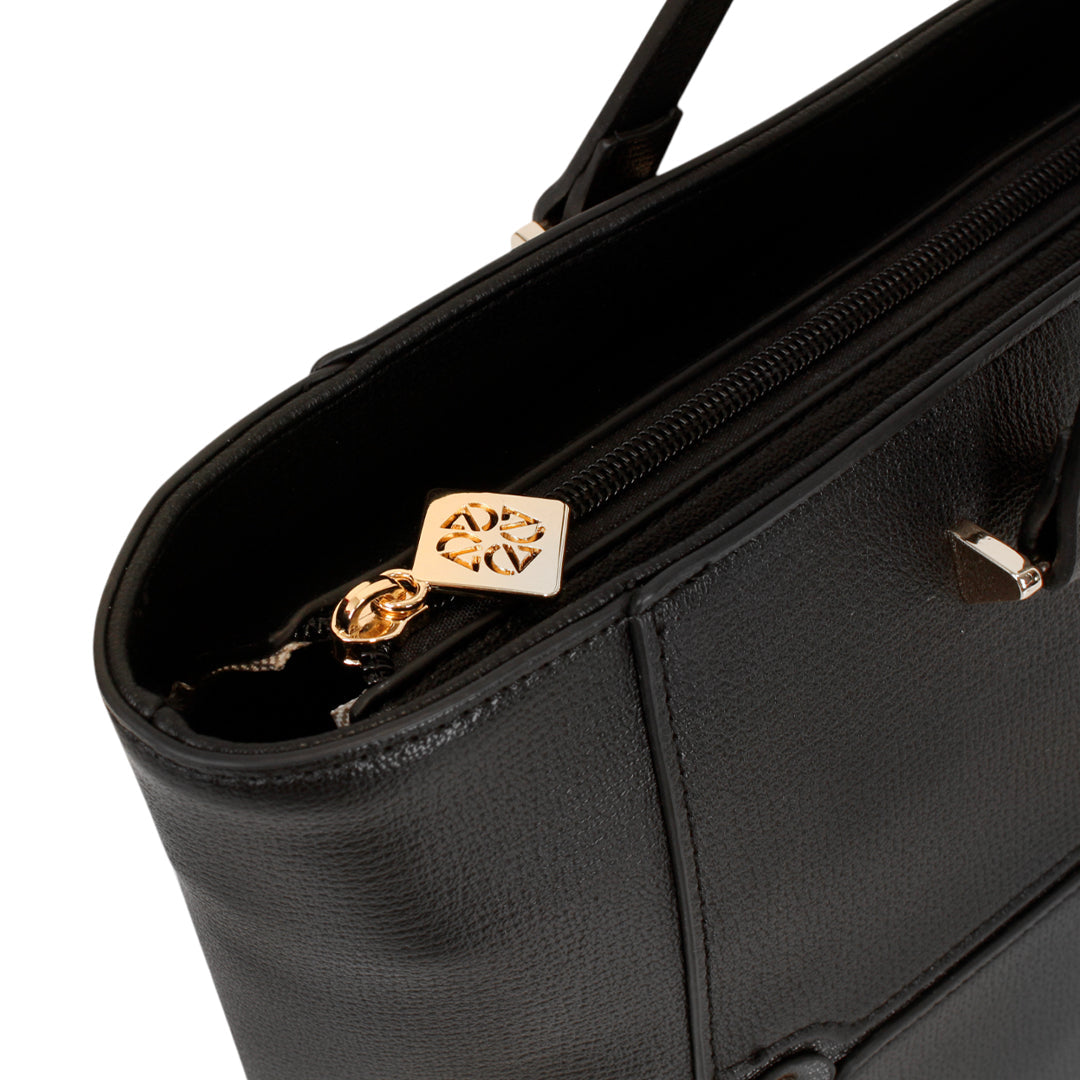 Cartera tote Ada para mujer color negro