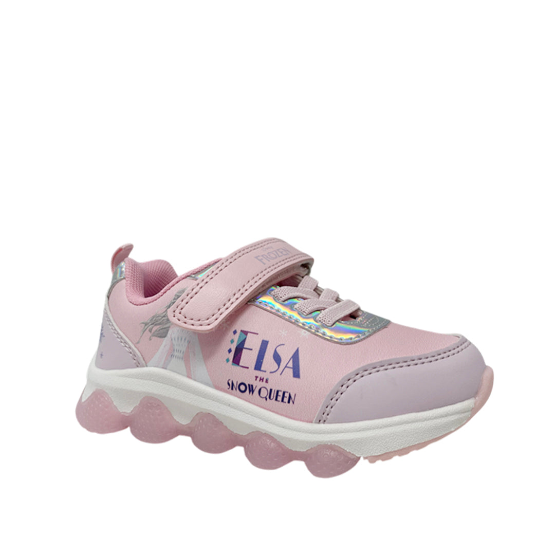 Tennis Frozen para niña color rosado