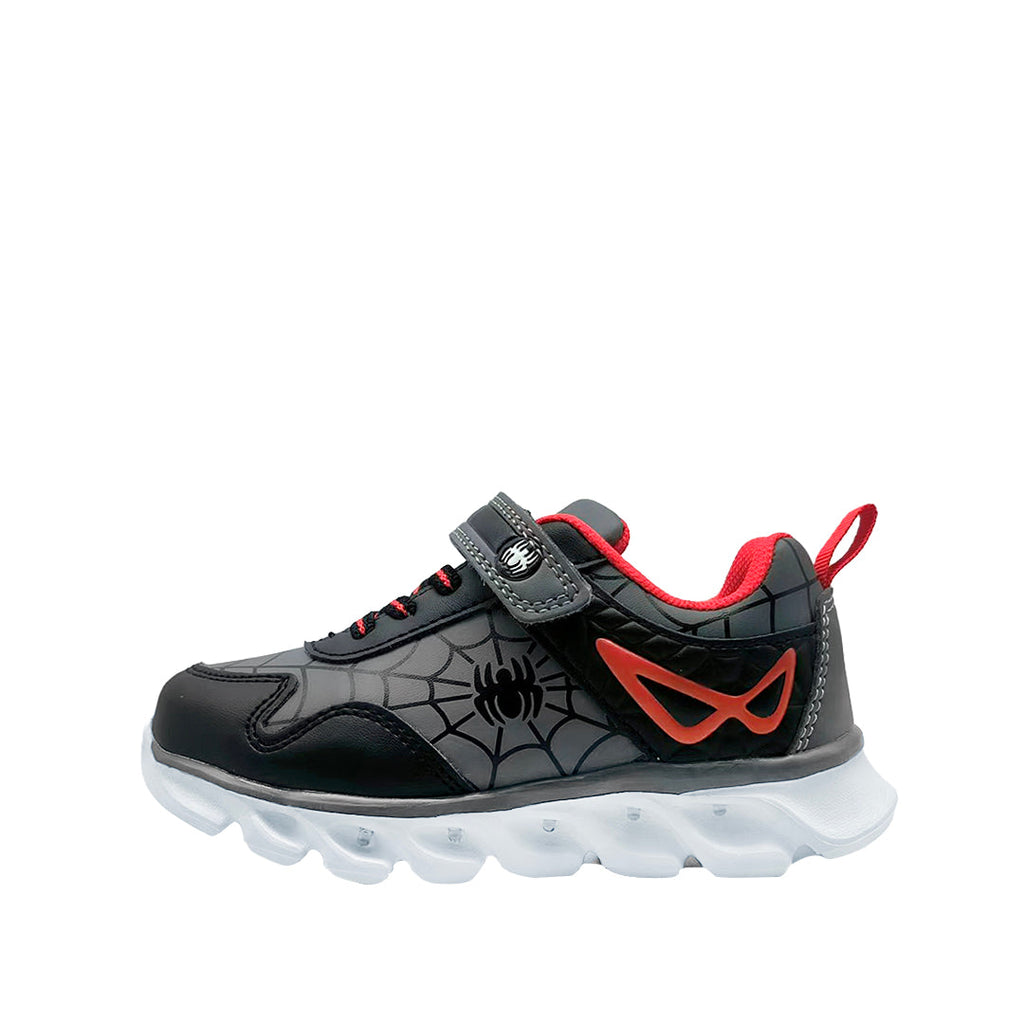 Tennis Spiderman para niño color gris