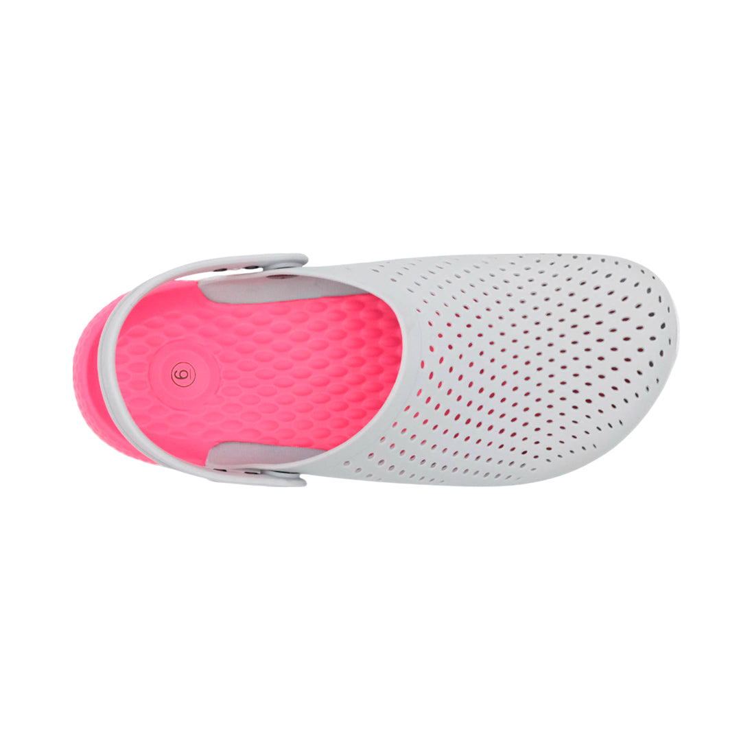 Sandalias flats Sofi para mujer color gris