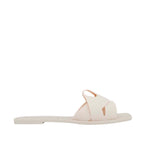 Sandalias flats Nina para mujer color hueso