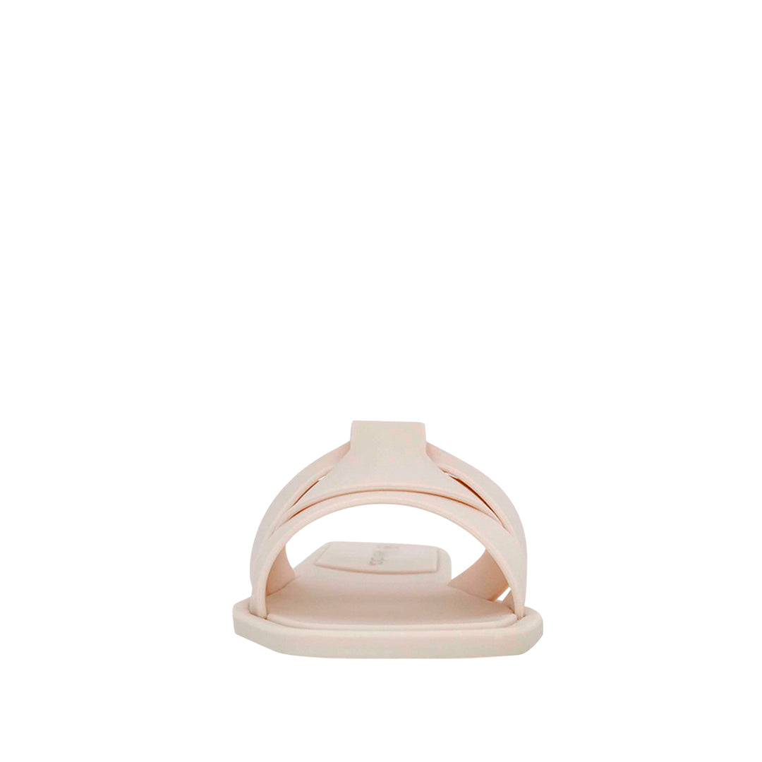 Sandalias flats Nina para mujer color hueso