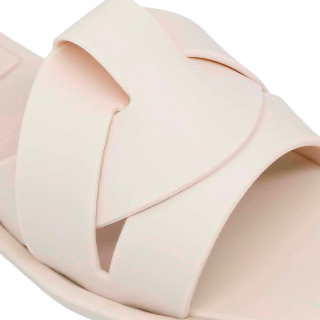 Sandalias flats Nina para mujer color hueso