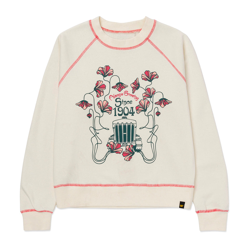 Sueter Graphic para mujer color blanco