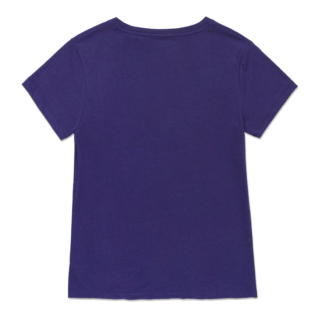 Camiseta V Neck para mujer color morado