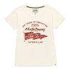 Camiseta Crew Centennial para mujer color blanco