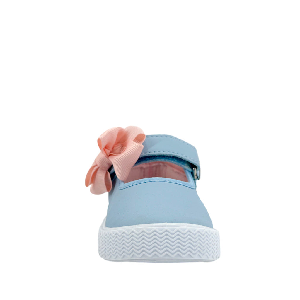 Canvas Indi para infante color celeste