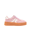 Sneakers Gianna para niña color rosado y blanco