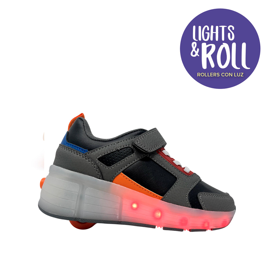 Sneakers Gio para niño color negro