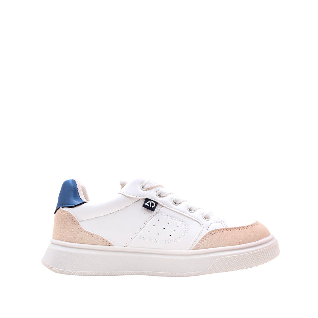 Sneakers Gideon para niño color hueso