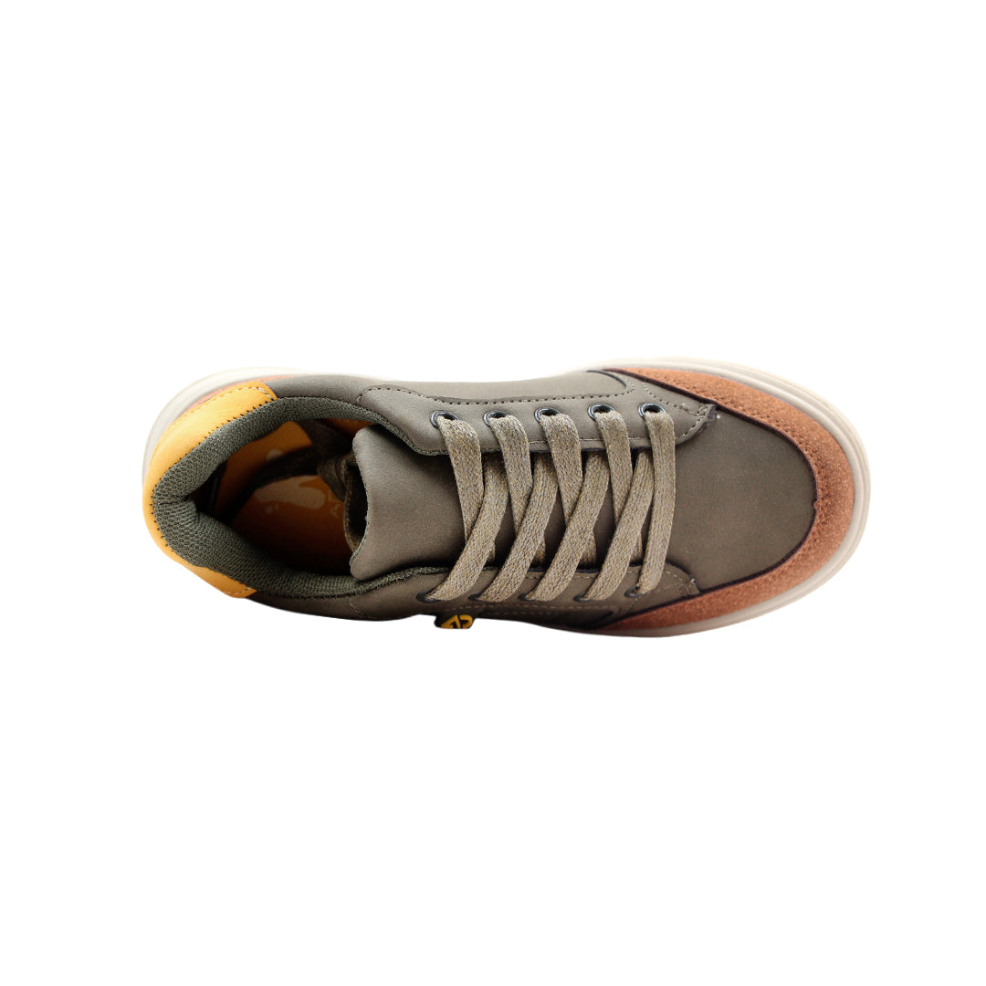 Sneakers Gideon para niño color olivo