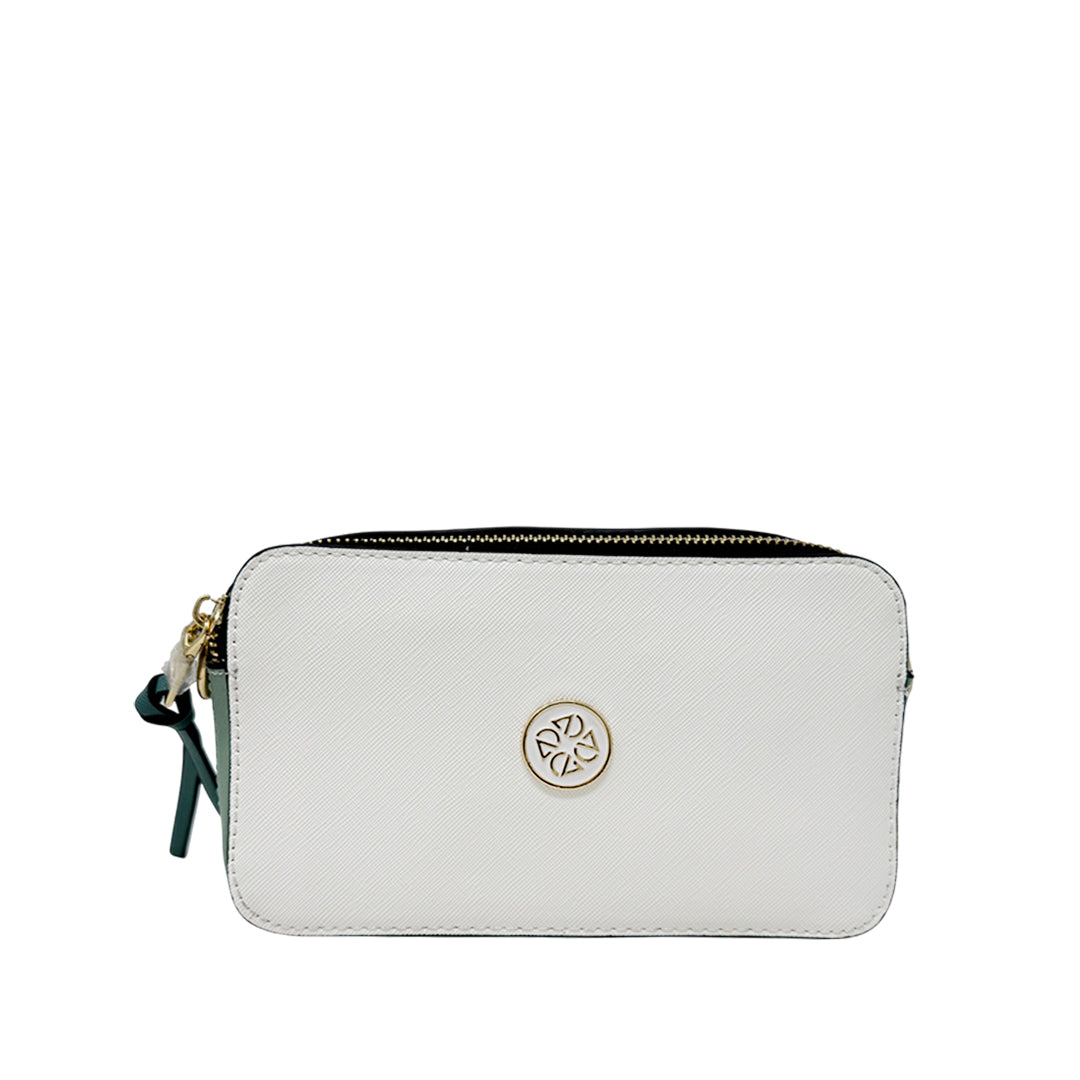Cartera crossbody Libby para mujer color verde