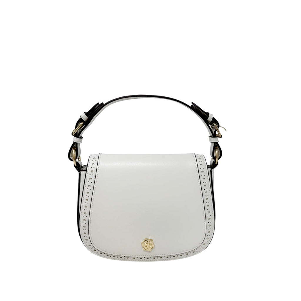 Cartera crossbody Natasha para mujer color hueso