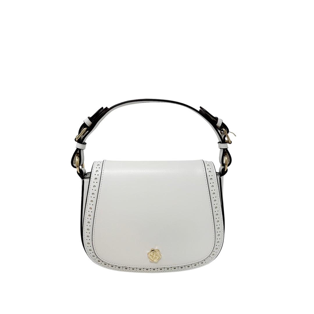 Cartera crossbody Natasha para mujer color hueso