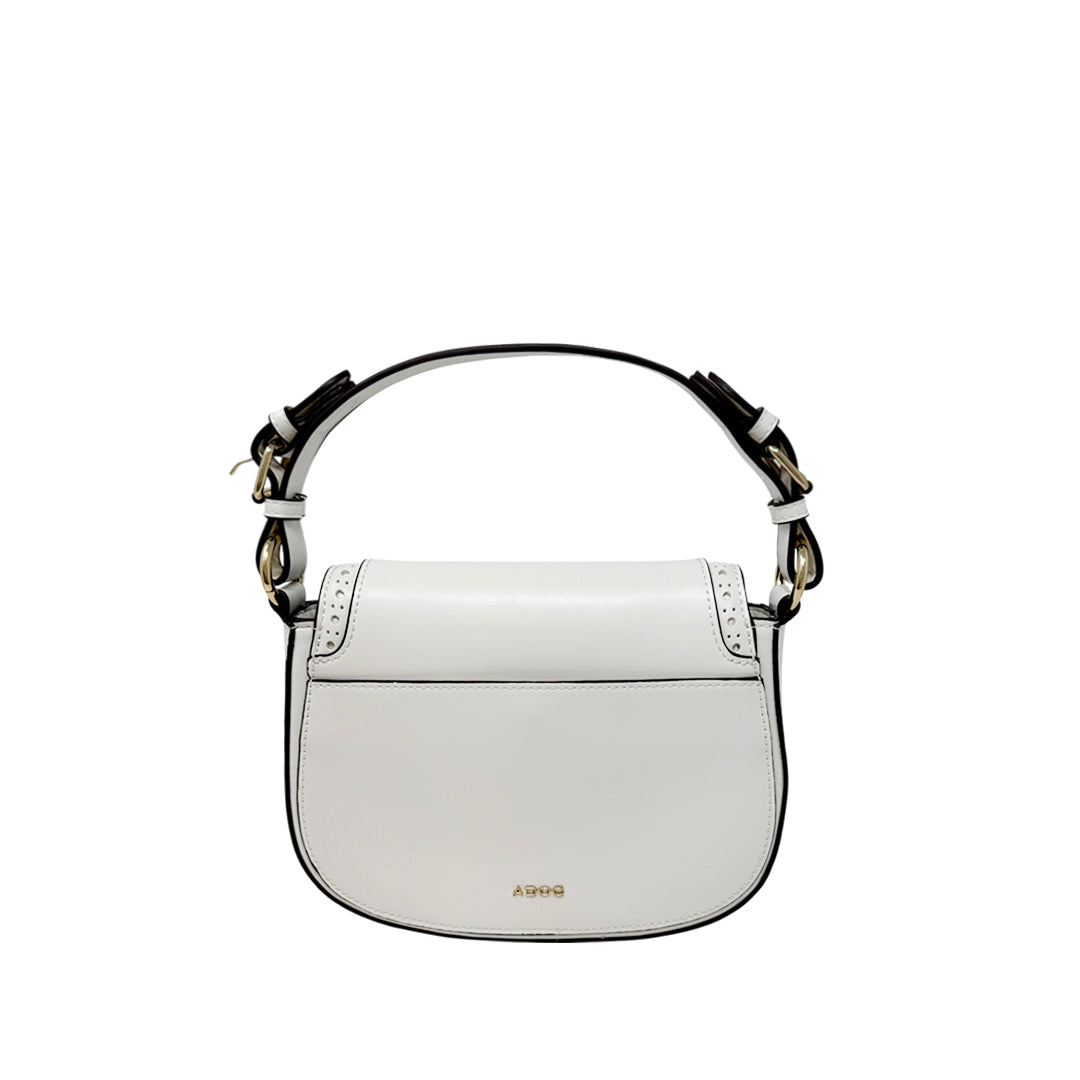 Cartera crossbody Natasha para mujer color hueso