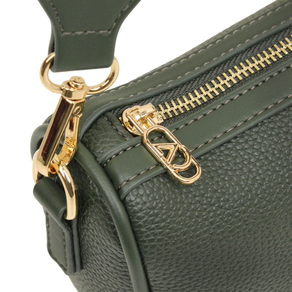 Cartera crossbody Gala para mujer color olivo