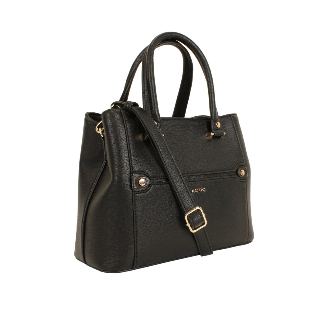 Cartera satchel Jess para mujer color negro