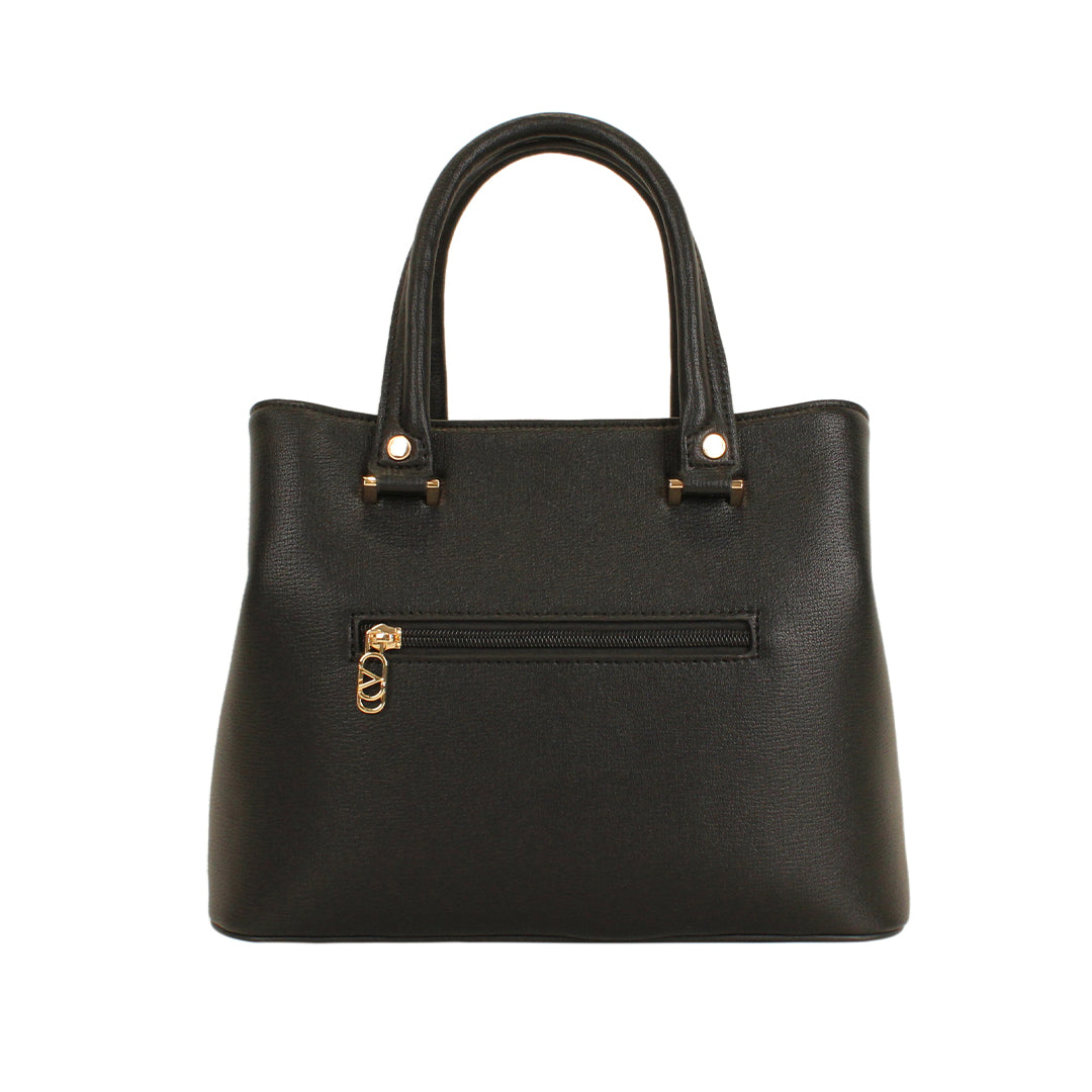 Cartera satchel Jess para mujer color negro