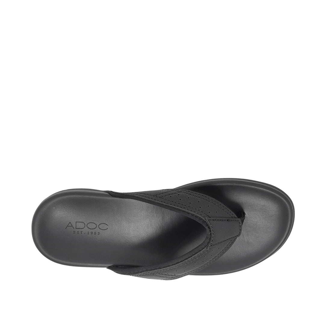 Sandalias slip on Homer para hombre color negro