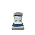 Botas Kimo para niño color celeste y blanco