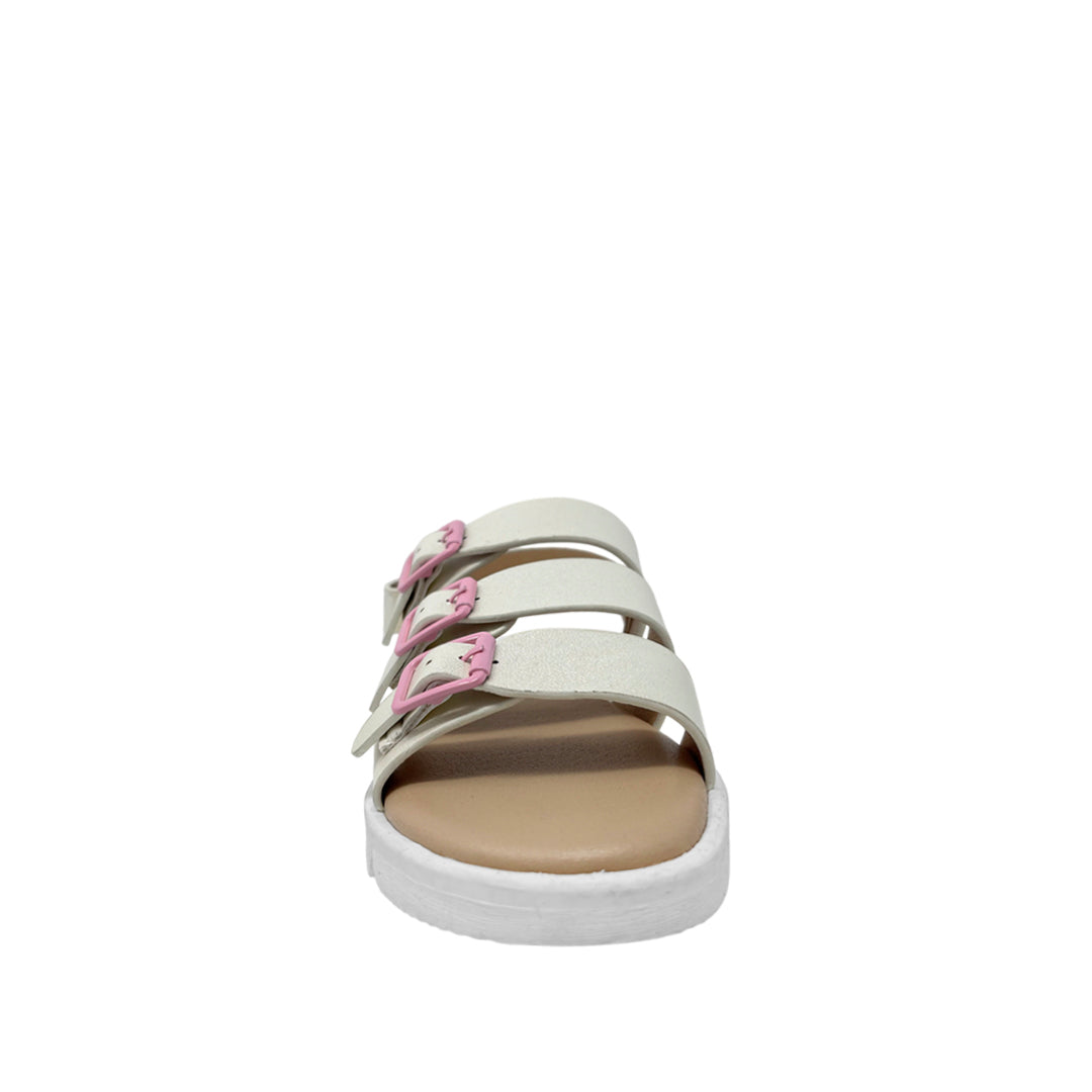 Sandalias Dol para niña color blanco