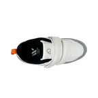 Tennis Kael para niño color gris y blanco