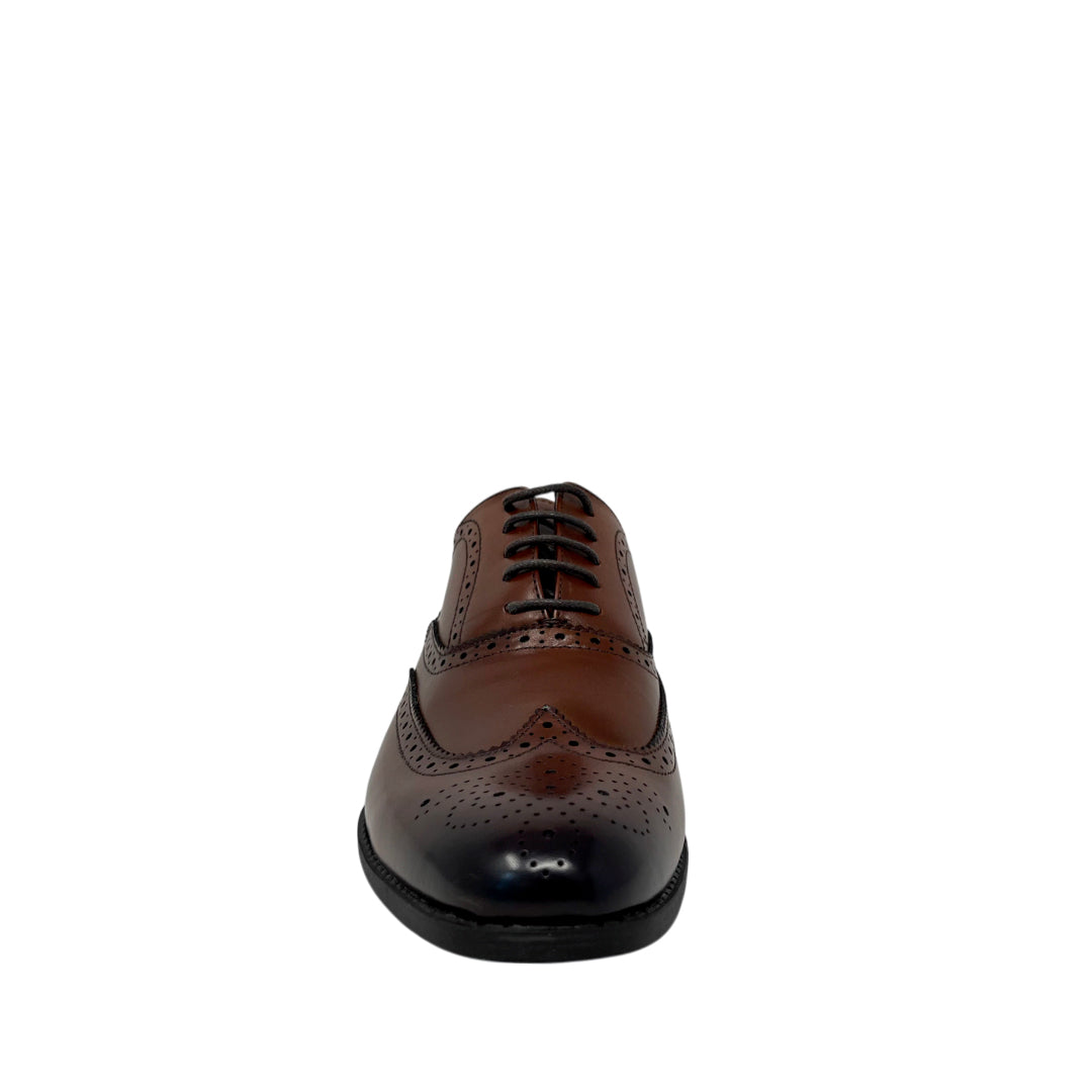Brogue shoes Lucius para hombre color tan