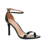 Sandalias de tacón Brazen para mujer color olivo