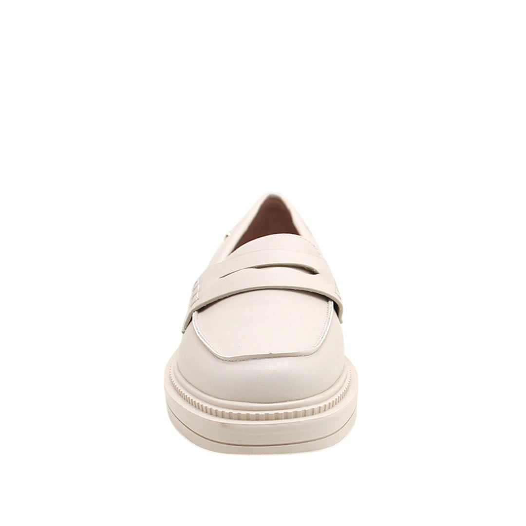 Mocasines Rowan para mujer color hueso
