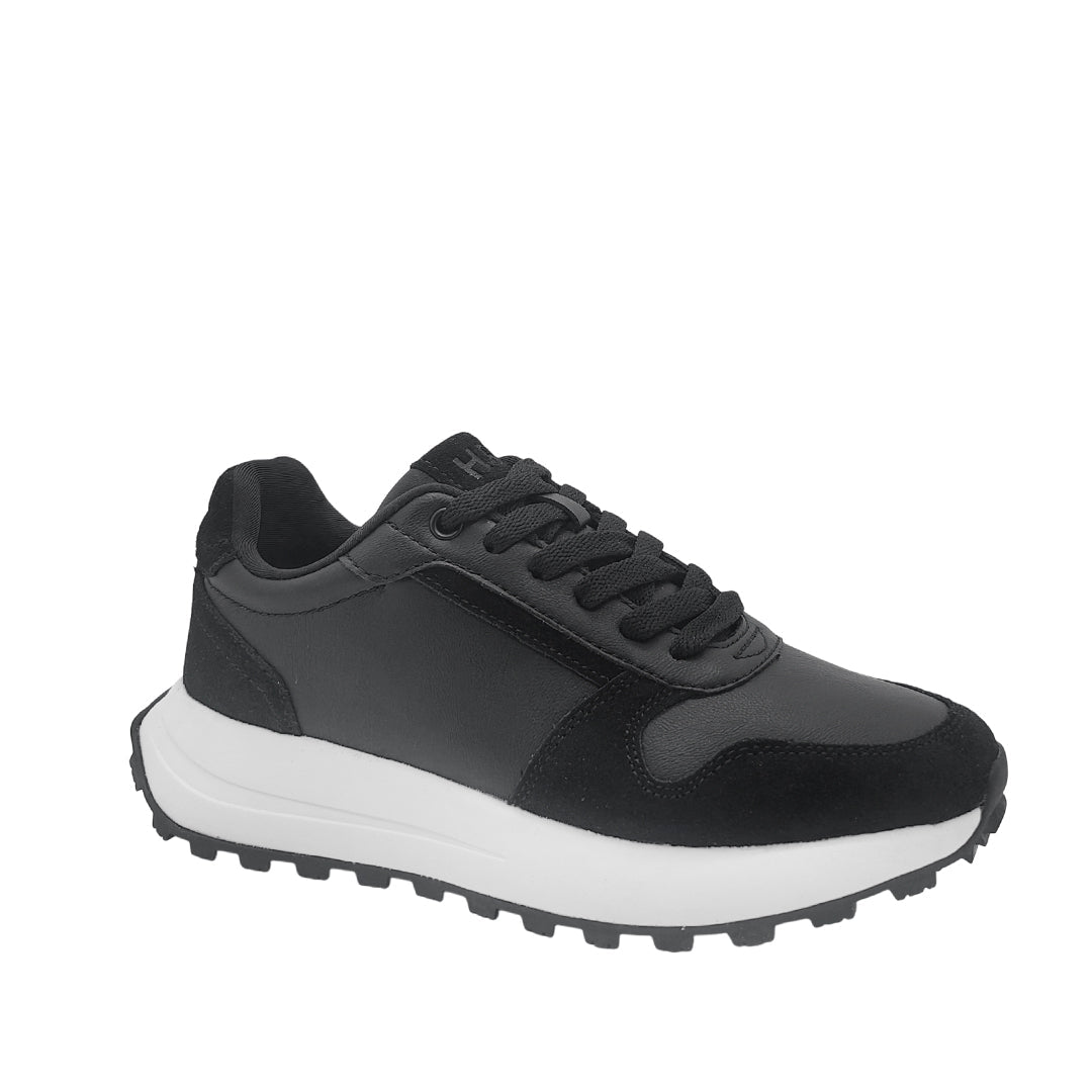 Tennis Claus para mujer color negro