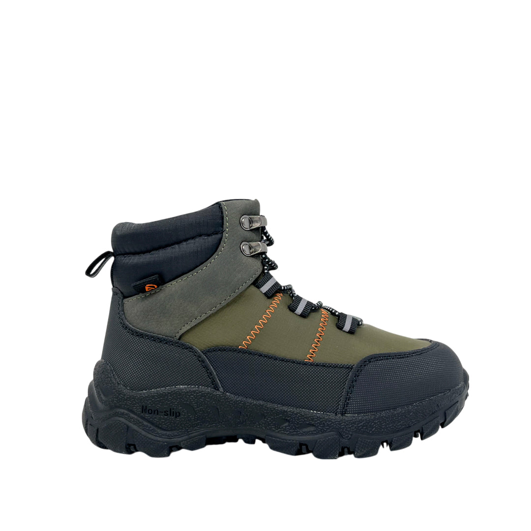 Botas Hendrick para niño color olivo