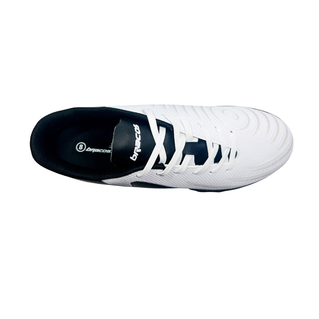 Zapatos para fútbol Helmunt para hombre color blanco